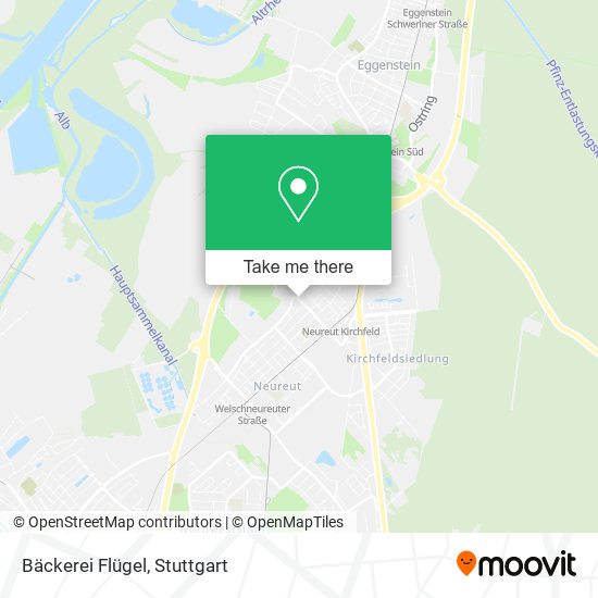 Bäckerei Flügel map