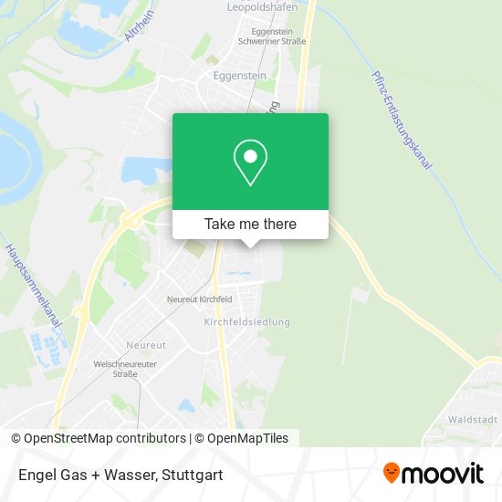 Карта Engel Gas + Wasser