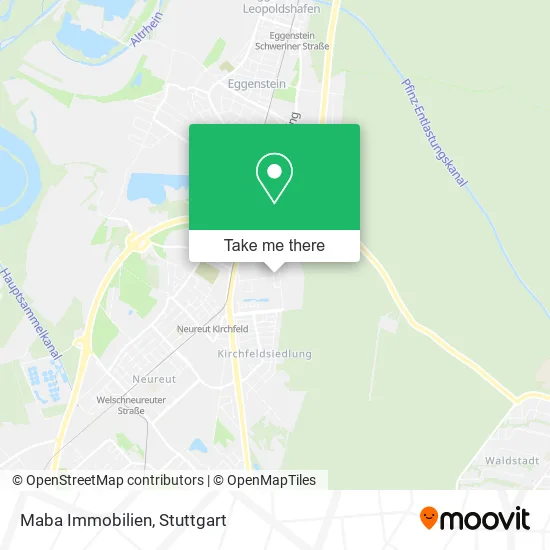 Карта Maba Immobilien