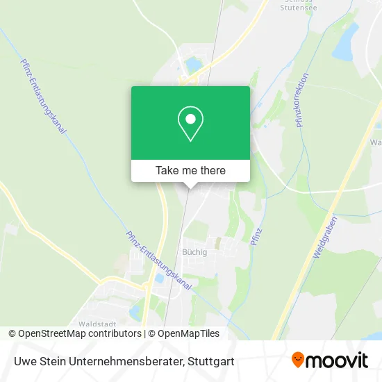 Карта Uwe Stein Unternehmensberater