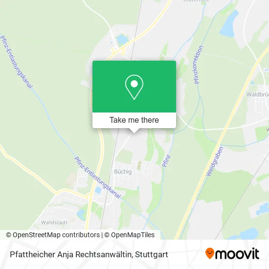 Карта Pfattheicher Anja Rechtsanwältin