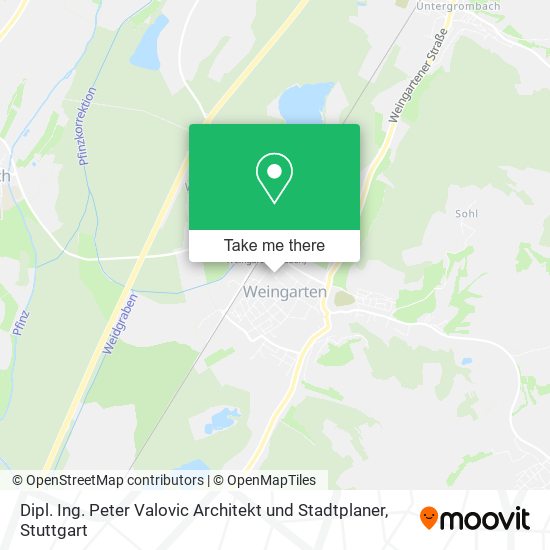 Dipl. Ing. Peter Valovic Architekt und Stadtplaner map