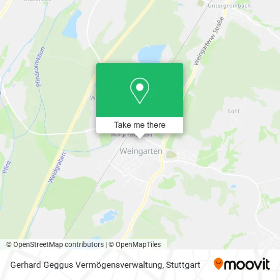 Карта Gerhard Geggus Vermögensverwaltung
