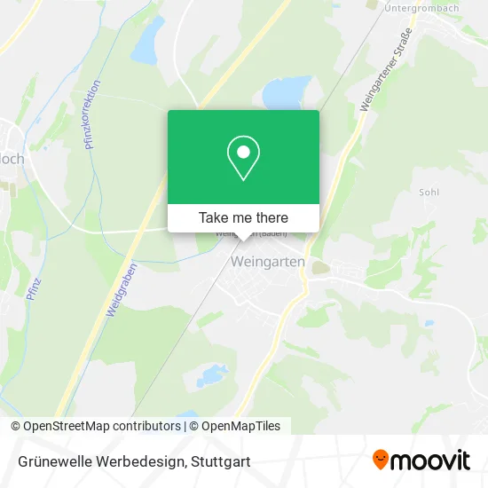 Карта Grünewelle Werbedesign