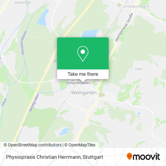 Карта Physiopraxis Christian Herrmann