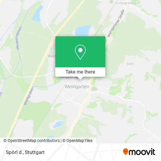 Карта Spörl d.