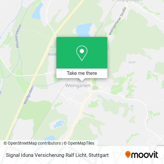 Карта Signal Iduna Versicherung Ralf Licht