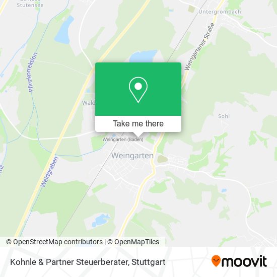 Kohnle & Partner Steuerberater map