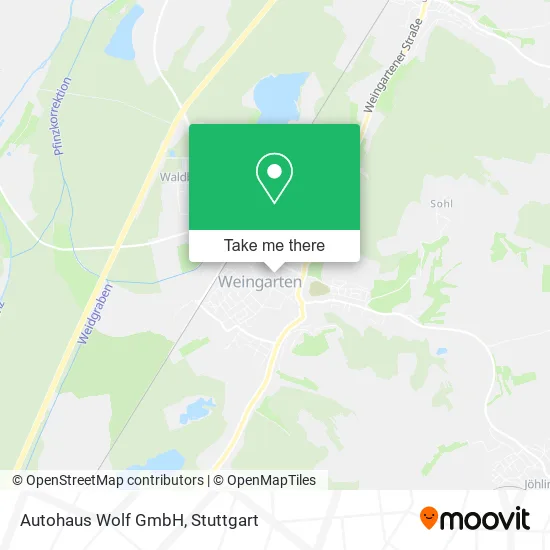 Карта Autohaus Wolf GmbH