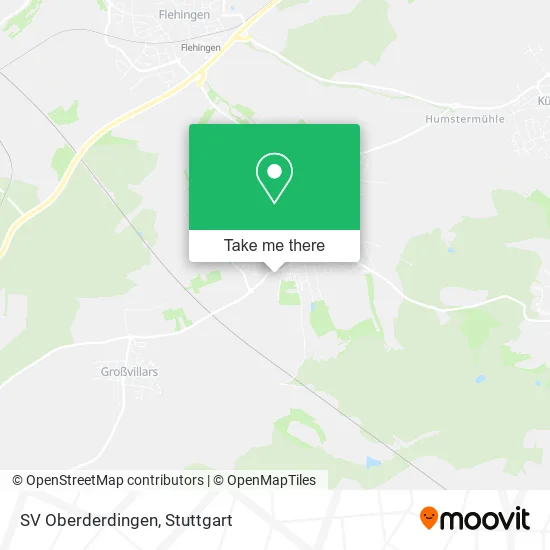 Карта SV Oberderdingen