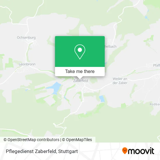 Карта Pflegedienst Zaberfeld