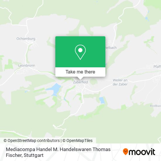 Карта Mediacompa Handel M. Handelswaren Thomas Fischer