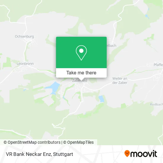 Карта VR Bank Neckar Enz