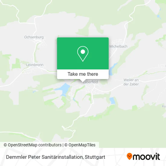 Карта Demmler Peter Sanitärinstallation