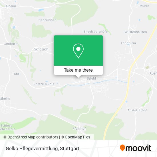 Gelko Pflegevermittlung map