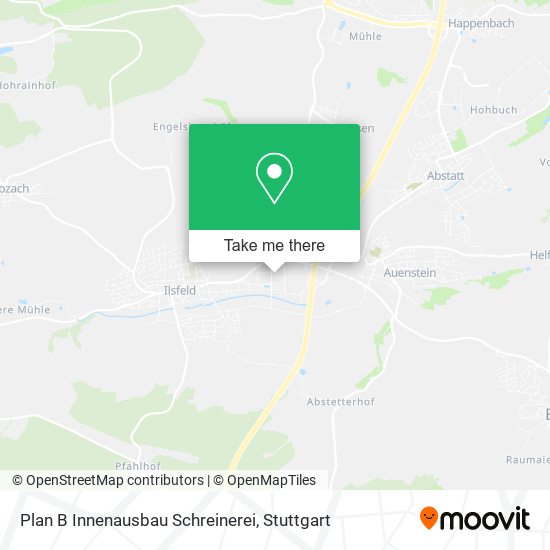 Plan B Innenausbau Schreinerei map