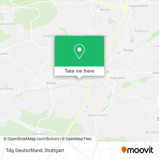 Карта Tdg Deutschland
