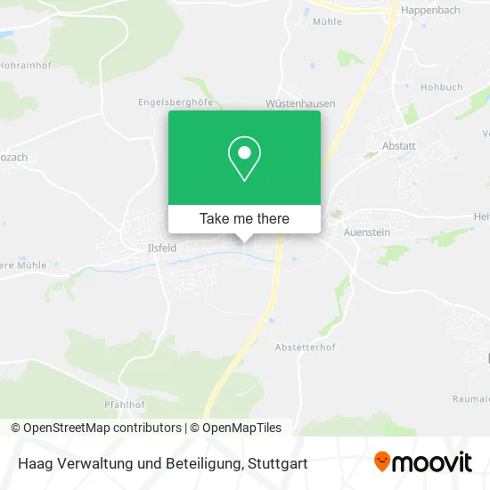 Карта Haag Verwaltung und Beteiligung