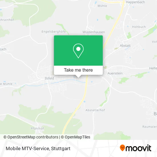 Mobile MTV-Service map
