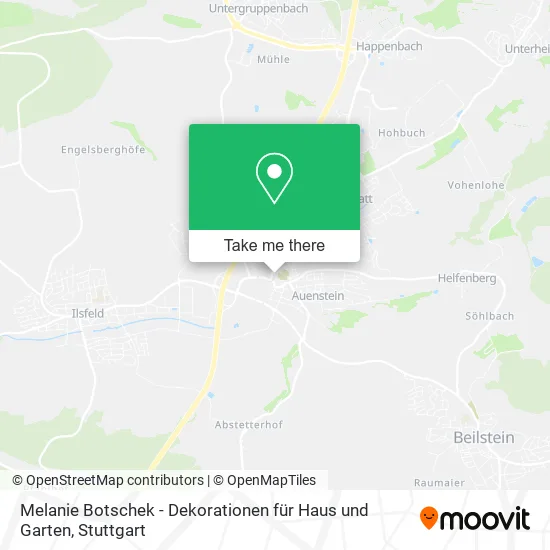 Карта Melanie Botschek - Dekorationen für Haus und Garten