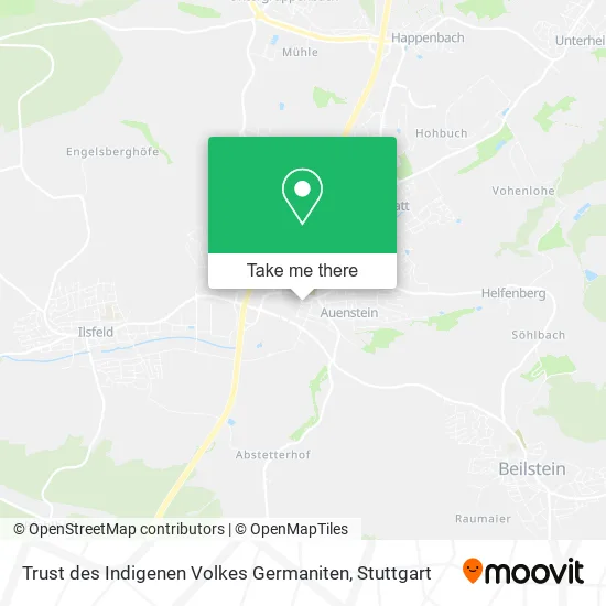 Карта Trust des Indigenen Volkes Germaniten