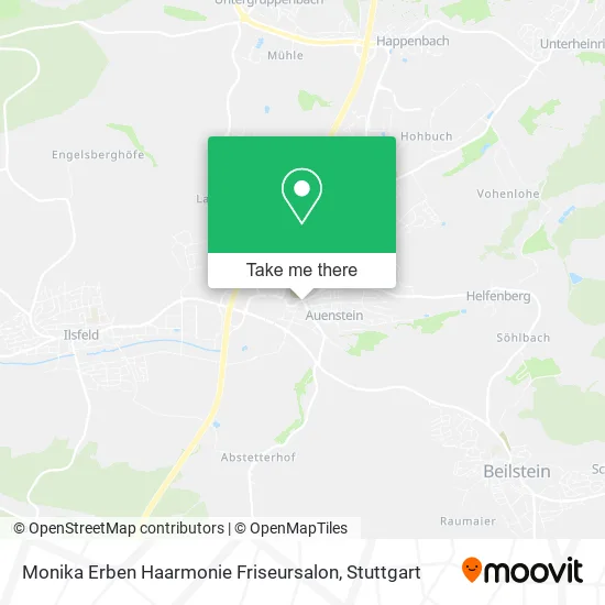Карта Monika Erben Haarmonie Friseursalon
