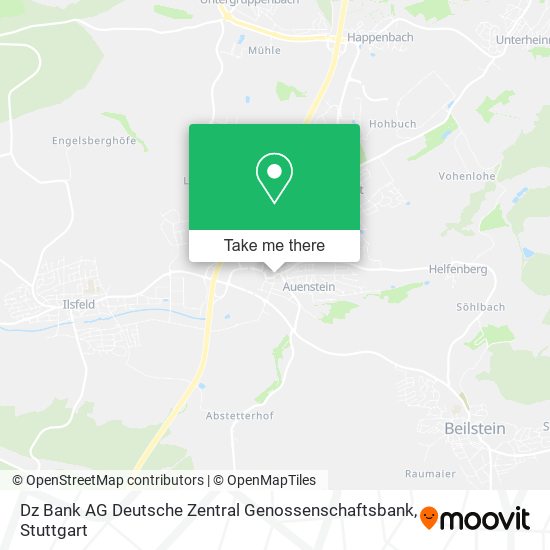 Dz Bank AG Deutsche Zentral Genossenschaftsbank map