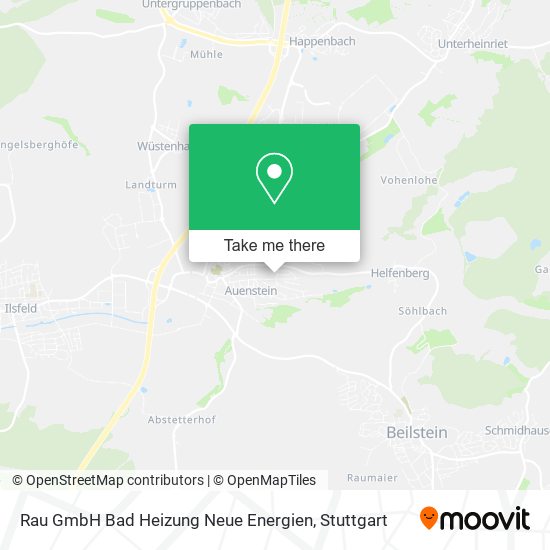 Rau GmbH Bad Heizung Neue Energien map