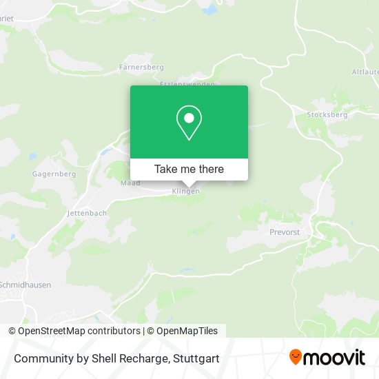 Community by Shell Recharge map
