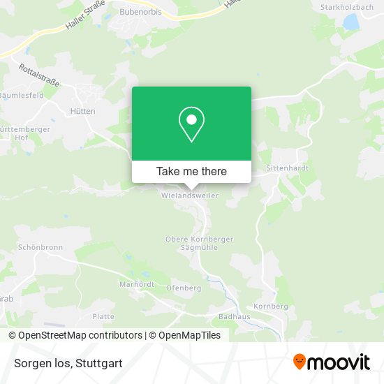 Карта Sorgen los
