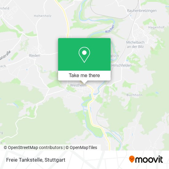 Freie Tankstelle map