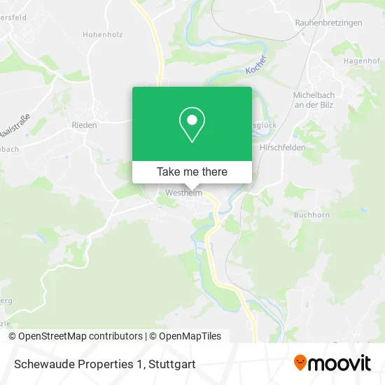 Карта Schewaude Properties 1