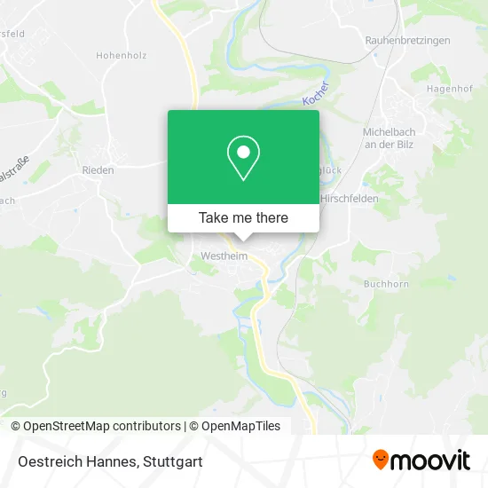 Карта Oestreich Hannes