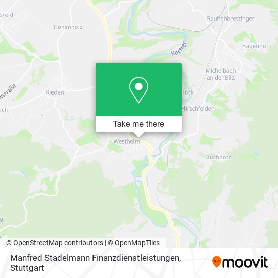 Manfred Stadelmann Finanzdienstleistungen map