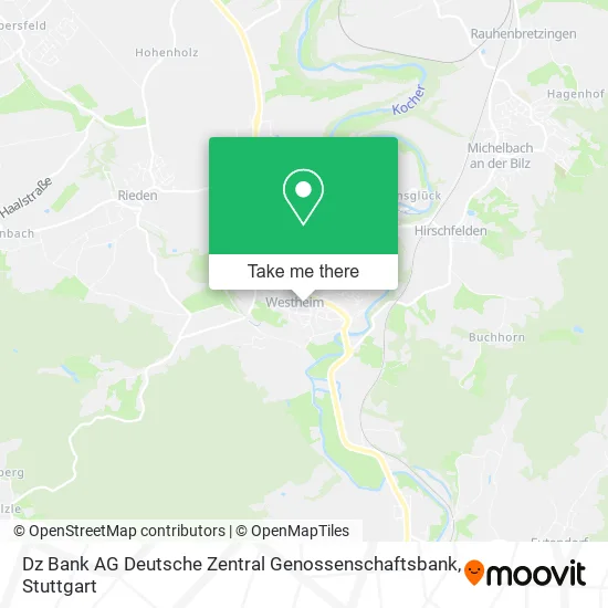 Карта Dz Bank AG Deutsche Zentral Genossenschaftsbank