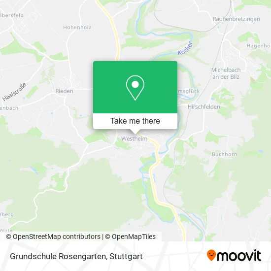 Карта Grundschule Rosengarten