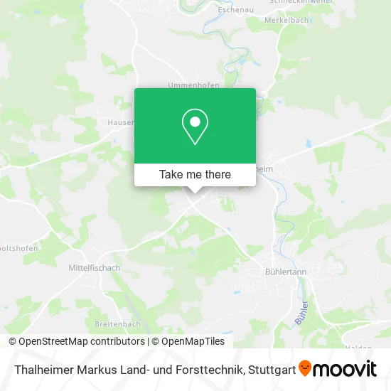 Карта Thalheimer Markus Land- und Forsttechnik