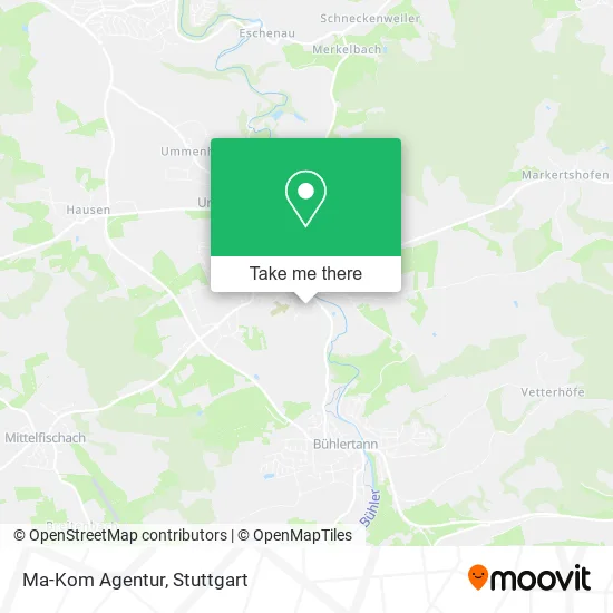 Карта Ma-Kom Agentur