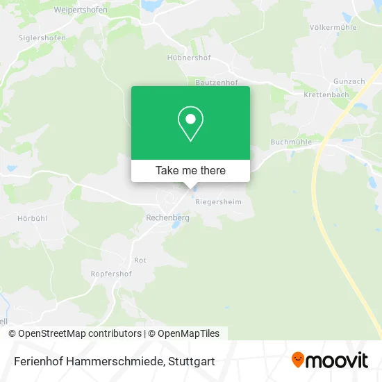 Карта Ferienhof Hammerschmiede