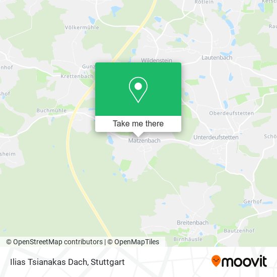 Карта Ilias Tsianakas Dach