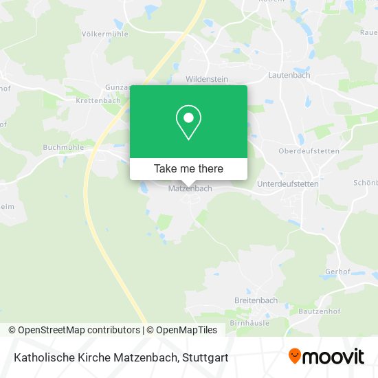 Katholische Kirche Matzenbach map