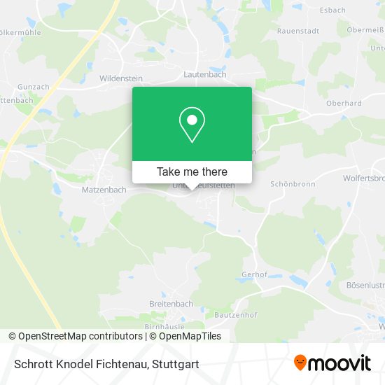Schrott Knodel Fichtenau map