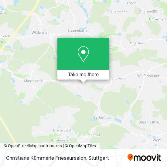 Christiane Kümmerle Frieseursalon map