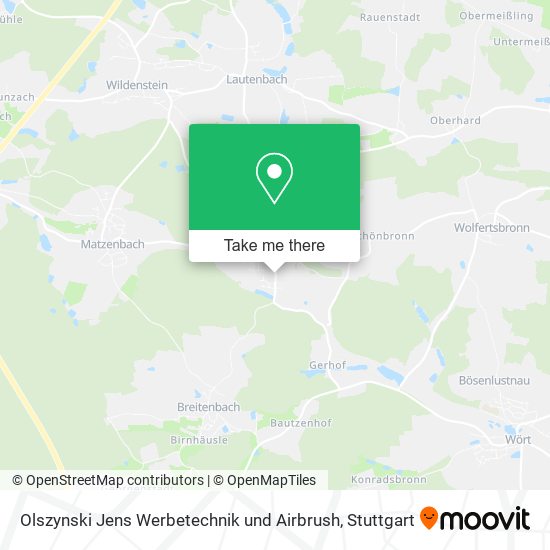 Olszynski Jens Werbetechnik und Airbrush map