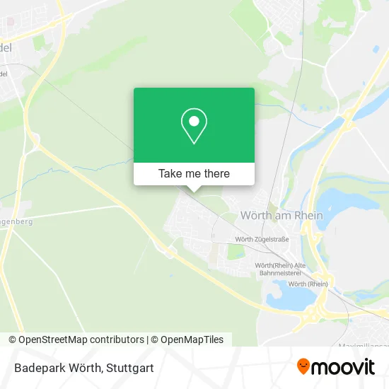Карта Badepark Wörth