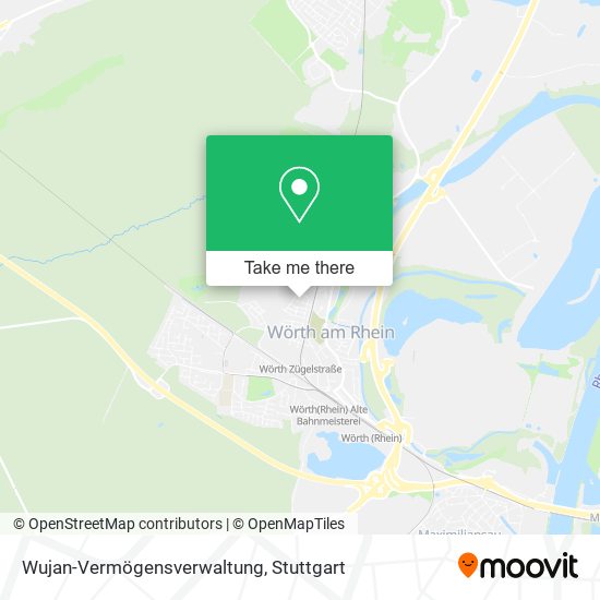 Карта Wujan-Vermögensverwaltung