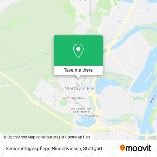 Карта Seniorentagespflege Niederwiesen