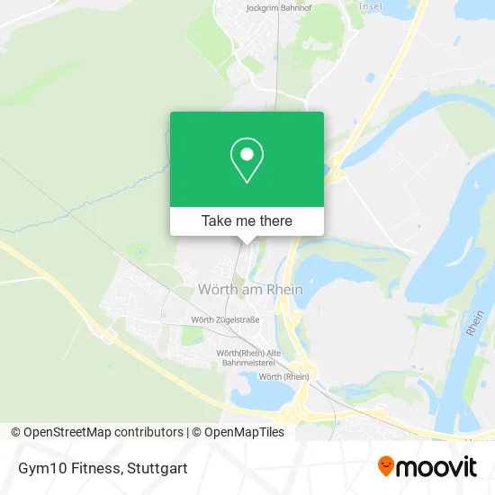 Карта Gym10 Fitness