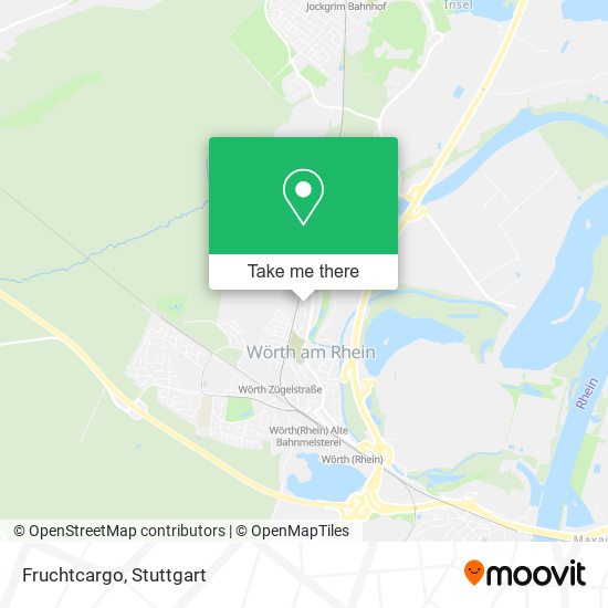 Карта Fruchtcargo