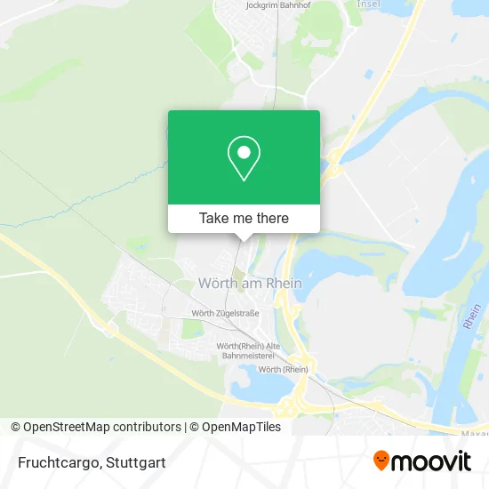 Карта Fruchtcargo
